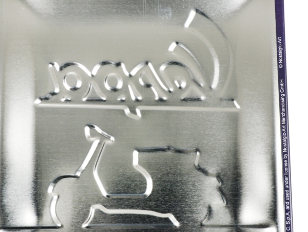 Blechschild - NOSTALGIC ART - Vespa Parking Only